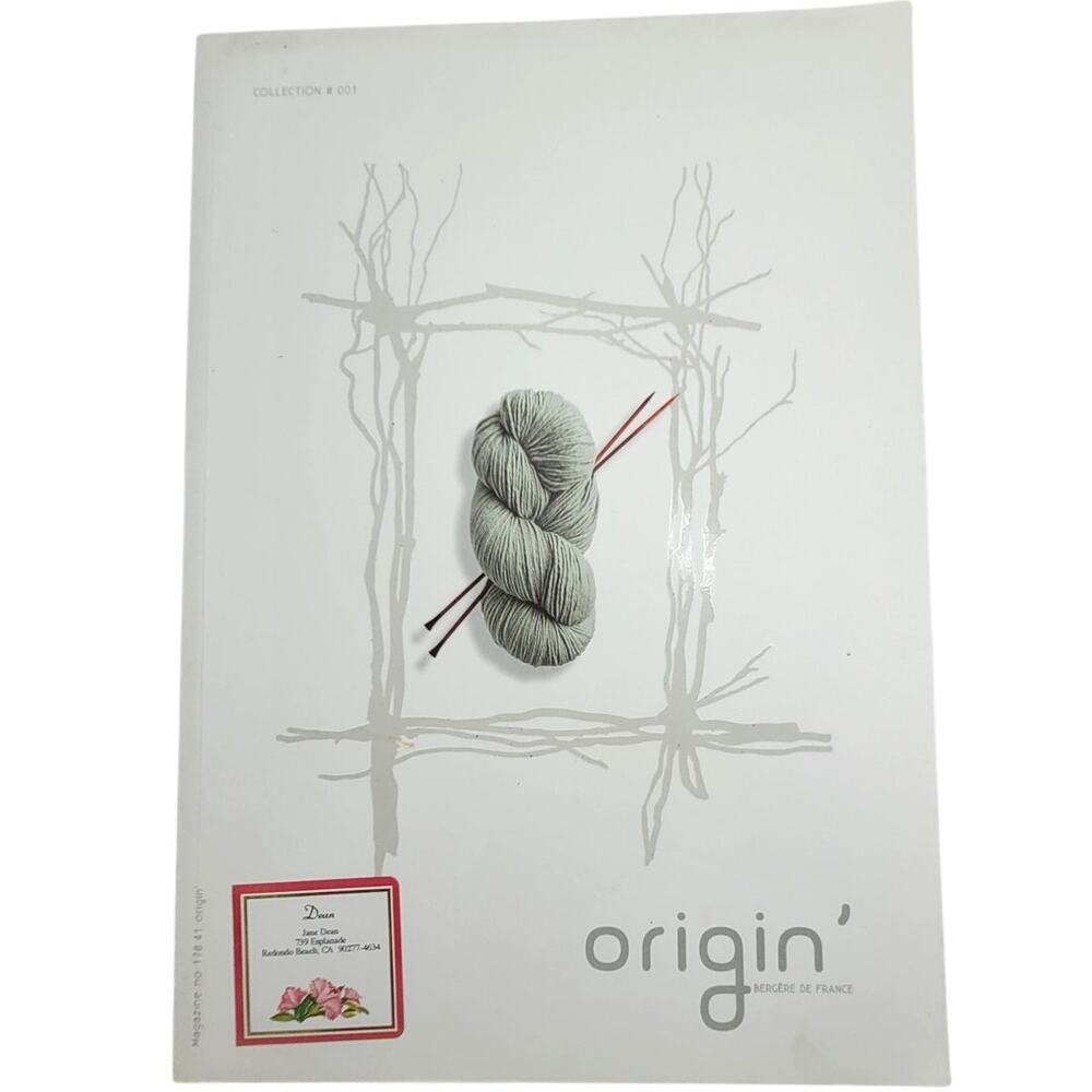 Origin' Bergere‎ de France no178.42 collection 001 Crochet Knitting Magazine